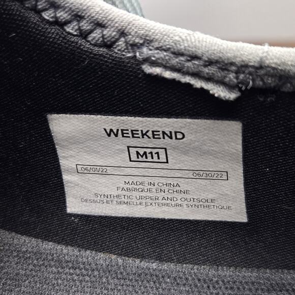 Vessi Weekend Sneaker Mens Size 11 Waterproof Shoes Sneakers Concrete Gray White - Picture 10 of 13